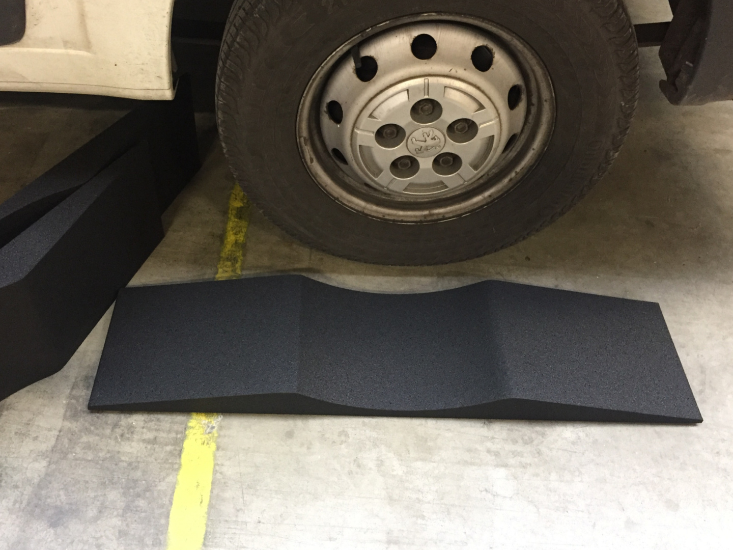 Patin anti plat pour roue